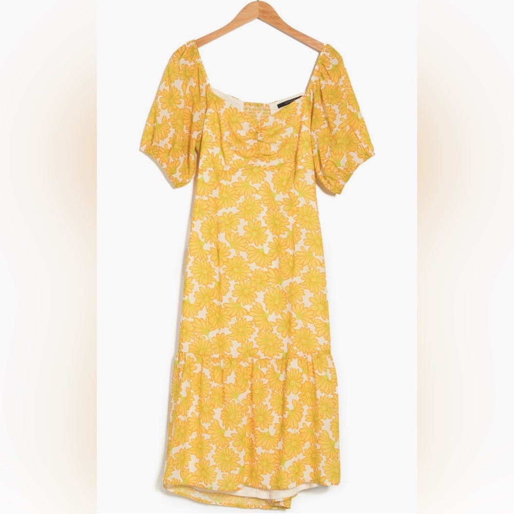 •SOLD• Yellow Daisy Dress